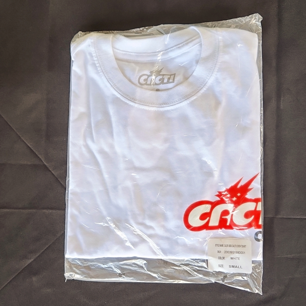 Sealed Cacti Seltzer Crew Shirt Size Small (Unisex)